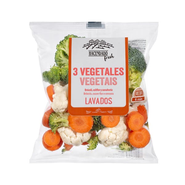 3 Vegetales para micro mercadona