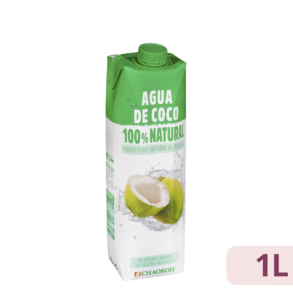 Agua de coco Chaokoh 100% natural mercadona