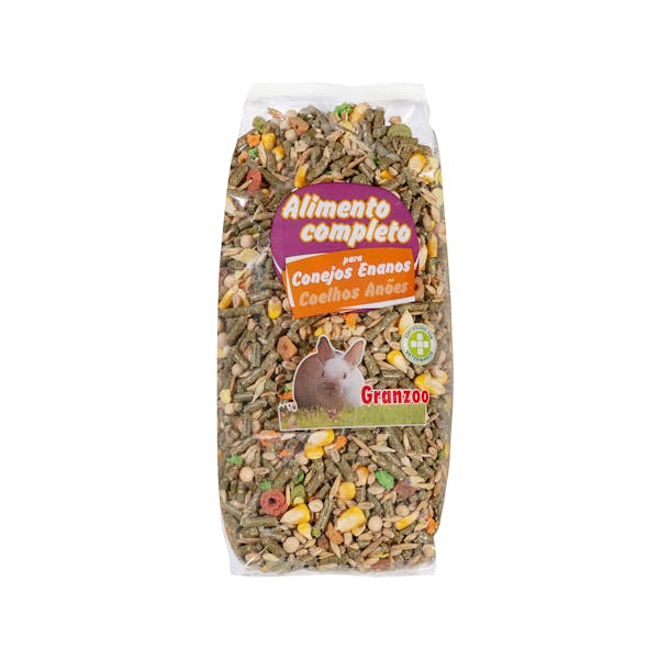 Alimento completo conejos enanos Granzoo mercadona