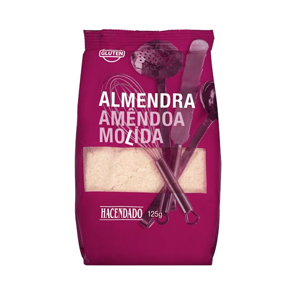Almendra molida Hacendado mercadona