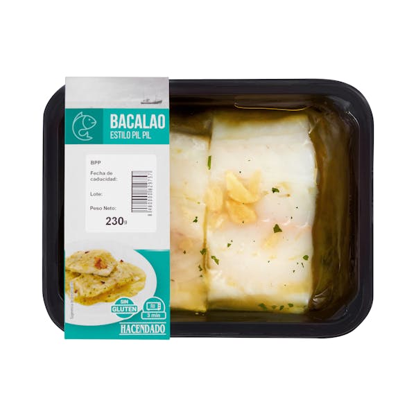 Bacalao estilo pil pil mercadona