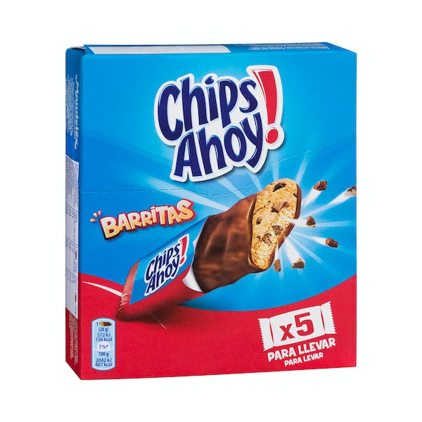 Barritas de galleta Chips Ahoy mercadona