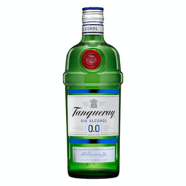 Bebida 0,0% sin alcohol Tanqueray London dry mercadona