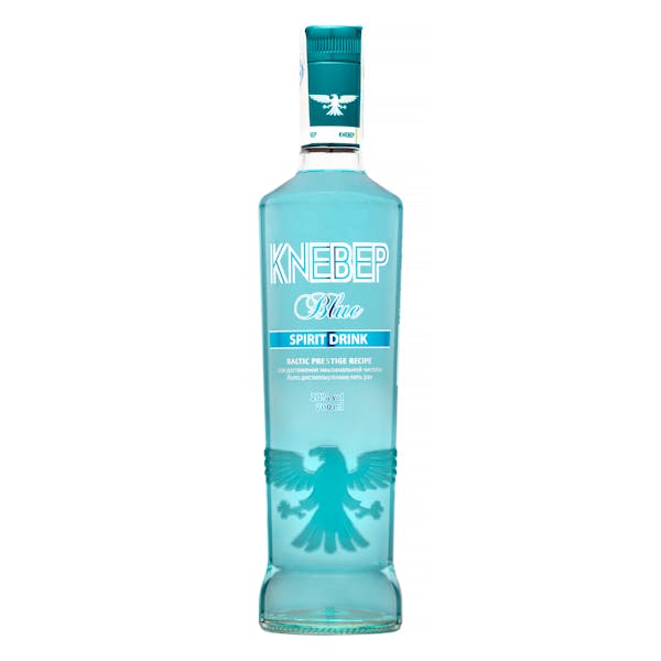 Bebida espirituosa a base de vodka Knebep azul mercadona