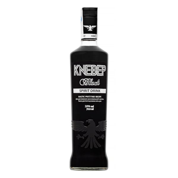 Bebida espirituosa a base de vodka Knebep negro mercadona