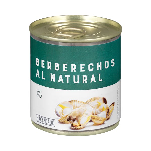 Berberecho al natural XS Hacendado mercadona