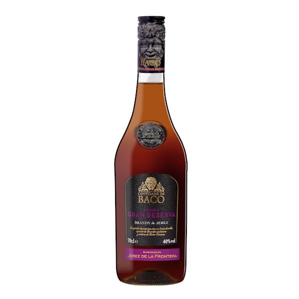 Brandy de Jerez solera gran reserva Convidado de Baco mercadona