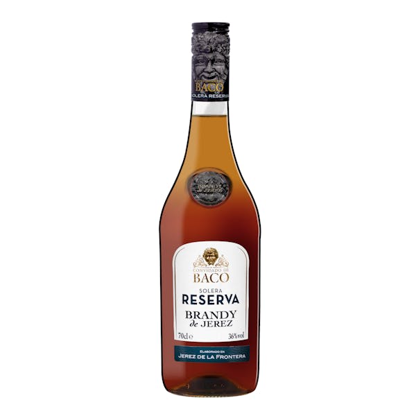 Brandy de Jerez solera reserva Convidado de Baco mercadona
