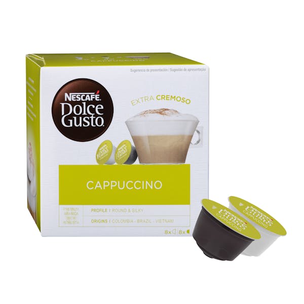 Café en cápsula cappuccino Dolce Gusto mercadona