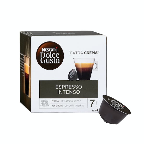 Café en cápsula espresso intenso Dolce Gusto mercadona