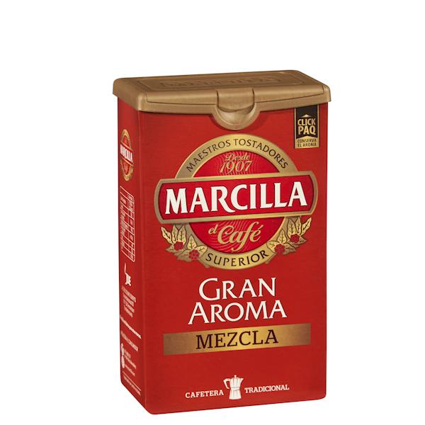 Café molido mezcla Marcilla gran aroma mercadona