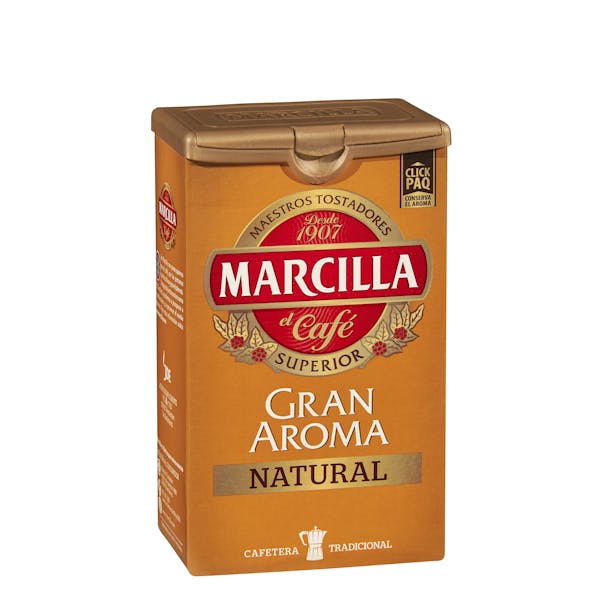 Café molido natural Marcilla gran aroma mercadona