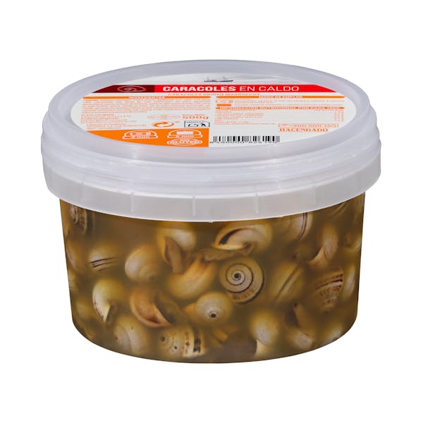 Caracoles en caldo Hacendado mercadona