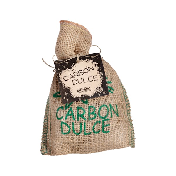 Carbón dulce Hacendado mercadona