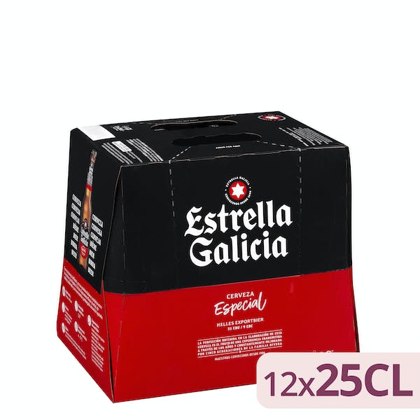 Cerveza Estrella Galicia mercadona