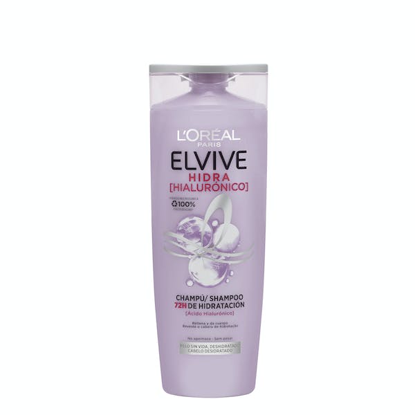 Champú Hidra Hialurónico Elvive cabello deshidratado mercadona