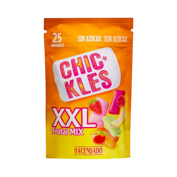 Chicle XXL gragea Hacendado mercadona