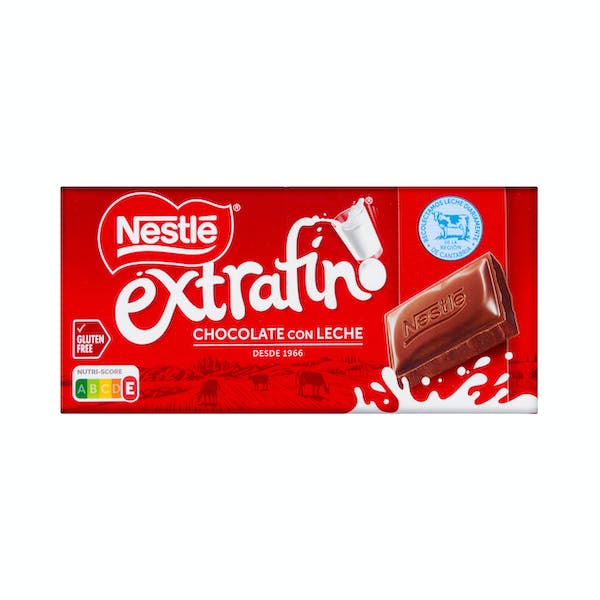 Chocolate con leche extrafino Nestlé mercadona
