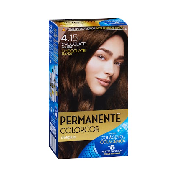 Coloración permanente 4.15 chocolate helado Deliplus mercadona