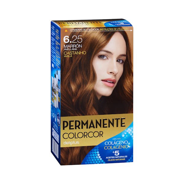 Coloración permanente 6.25 marrón avellana Deliplus mercadona