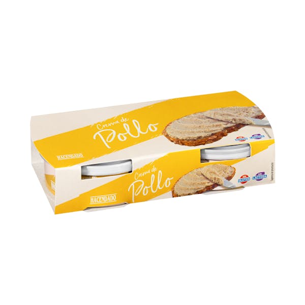 Crema para untar de pollo Hacendado mercadona