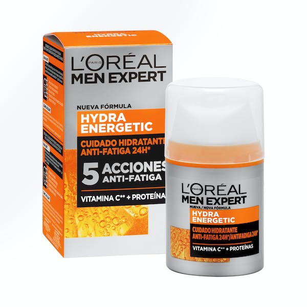 Cuidado hidratante anti-fatiga 24H L'Oréal men expert Hydra energetic mercadona