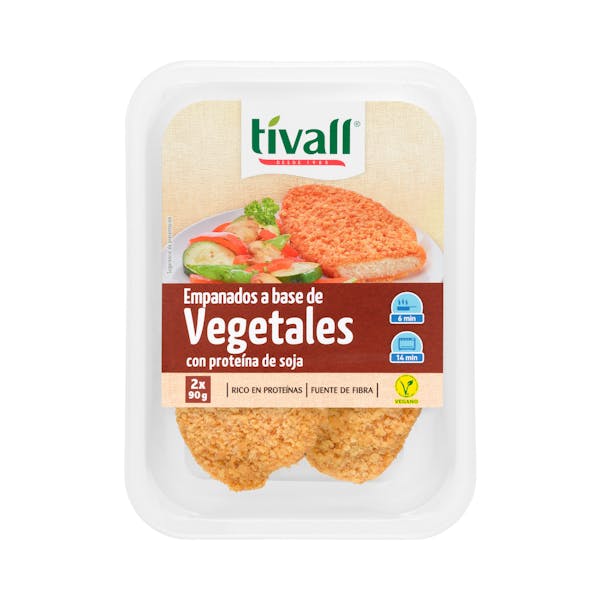 Empanados vegetales con proteina de soja Tivall mercadona