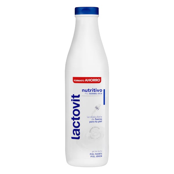 Gel de baño nutritivo Lactovit piel normal-seca mercadona