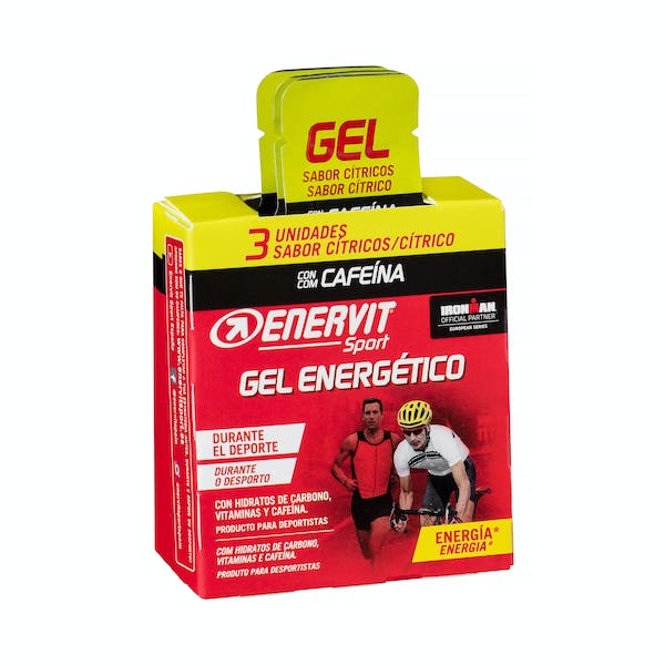 Gel energético con cafeína Enervit Sport sabor cítricos mercadona