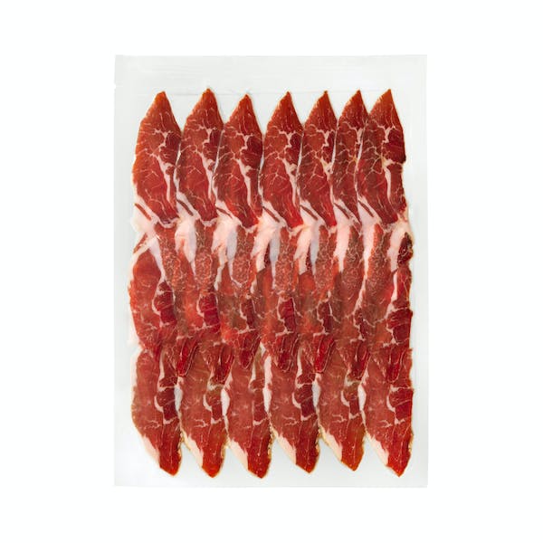 Jamón cebo ibérico cortado a máquina mercadona