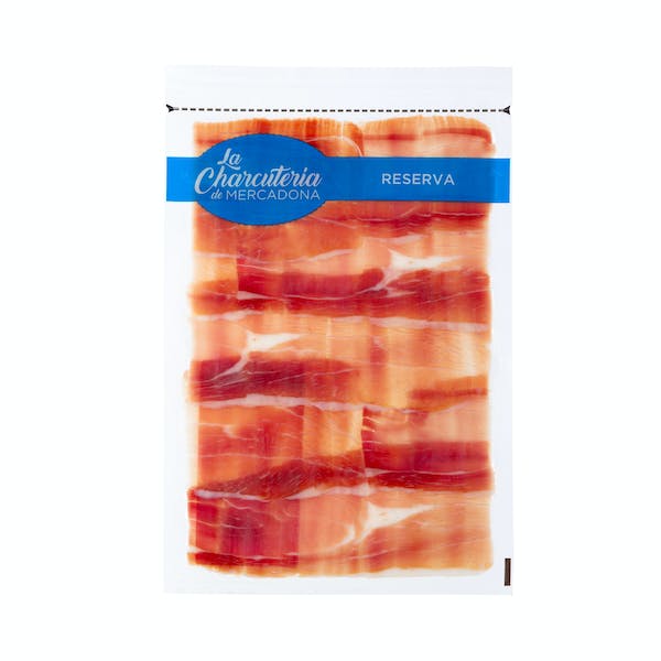 Jamón serrano reserva cortado a cuchillo mercadona