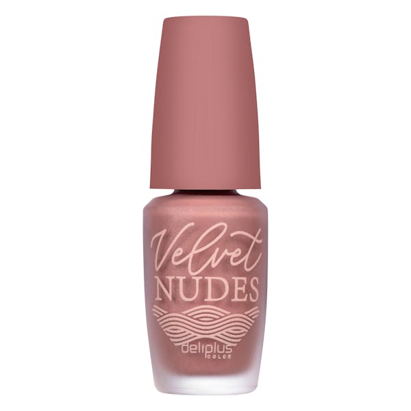 Laca de uñas Velvet Nudes mate satinado Deliplus 143 rosa mercadona