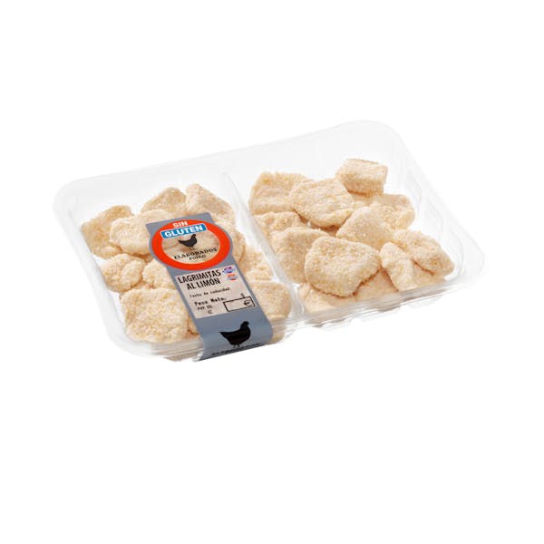 Lagrimitas de pollo al limón empanadas sin gluten mercadona