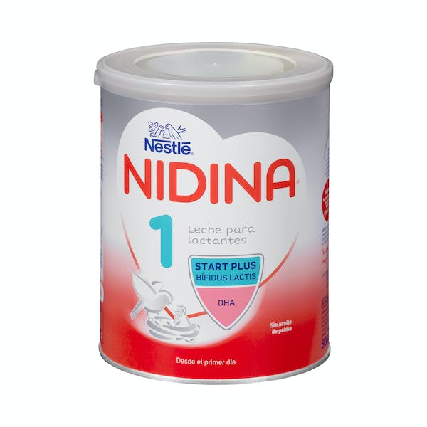 Leche para lactantes en polvo 1 Nidina Nestlé mercadona