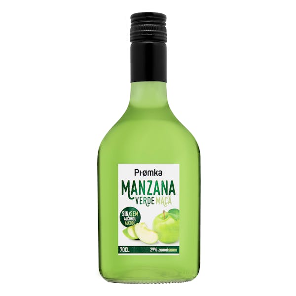 Licor sin alcohol manzana verde Pi.omka mercadona