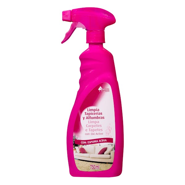 Limpia Tapicerías y Alfombras con espuma activa Bosque Verde mercadona
