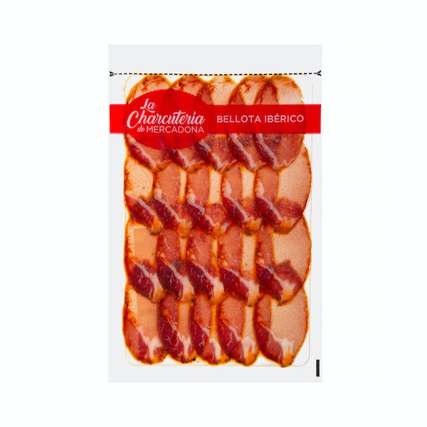 Lomo de bellota ibérico cortado a máquina mercadona