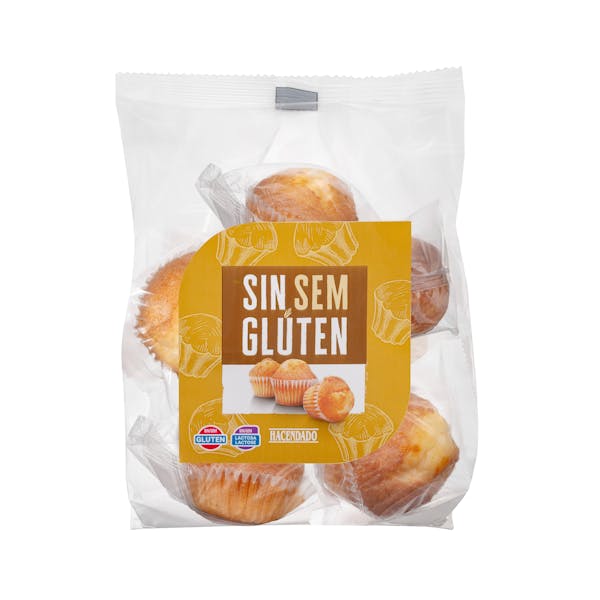 Magdalenas sin gluten Hacendado mercadona