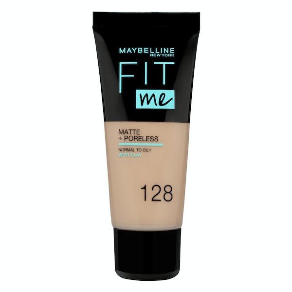 Maquillaje fluido Fit Me Maybelline 128 warm nude mercadona