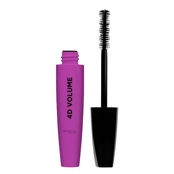 Máscara de pestañas 4D Volume Deliplus negro mercadona