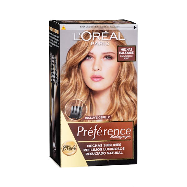Mechas L'Oréal 2 cabello rubio mercadona