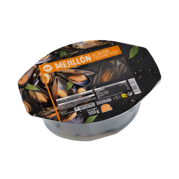 Mejillón al vapor con laurel y aceite Hacendado mercadona