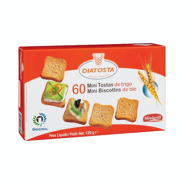 Mini biscotes de trigo Minigrill mercadona