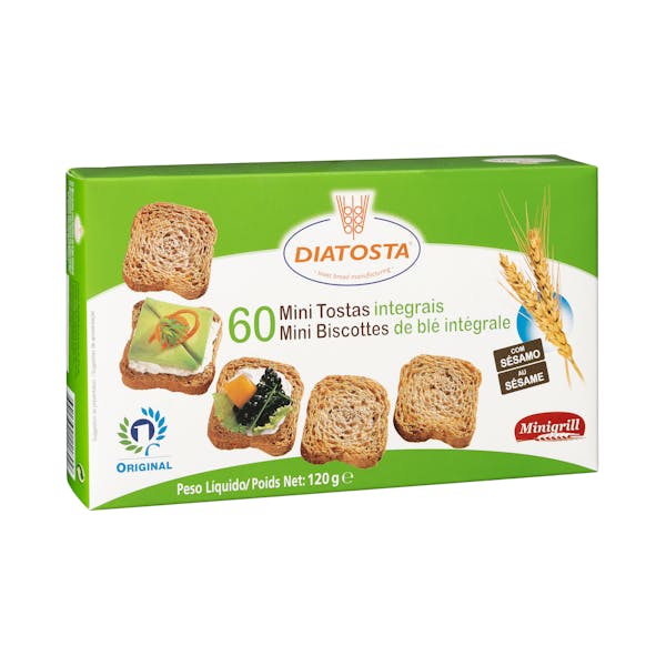 Mini biscotes integrales Minigrill mercadona