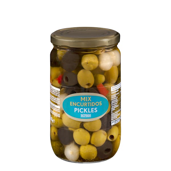 Mix de encurtidos Hacendado mercadona