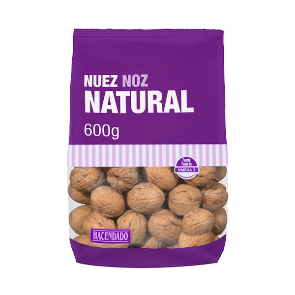 Nuez natural Hacendado mercadona