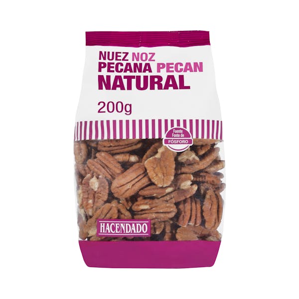 Nuez Pecana natural Hacendado pelada mercadona
