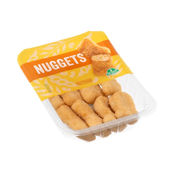 Nuggets vegetales con proteina de soja y guisante Hacendado mercadona