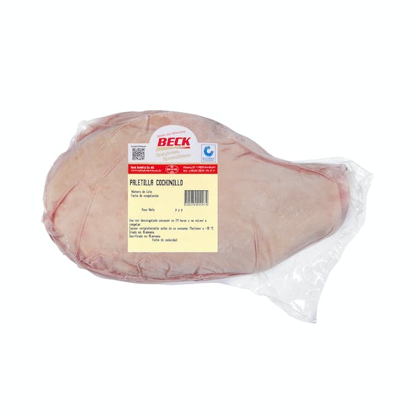 Paletilla de cochinillo congelada mercadona