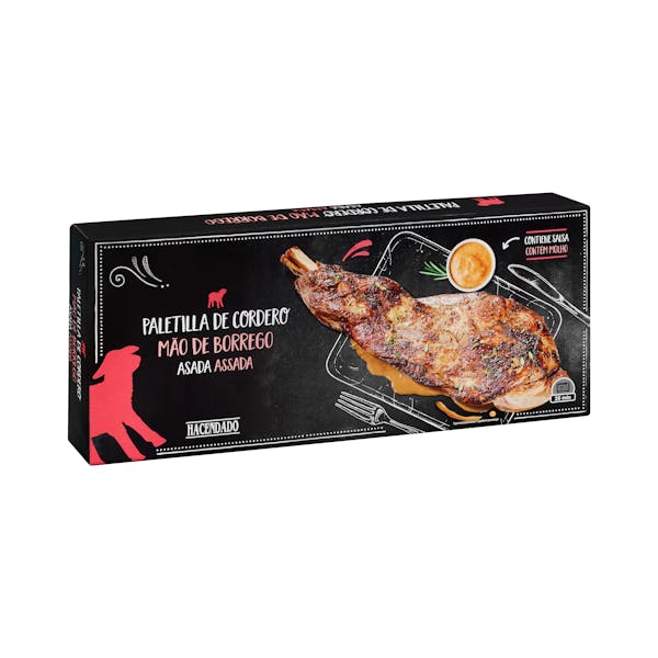 Paletilla de cordero asada Hacendado mercadona